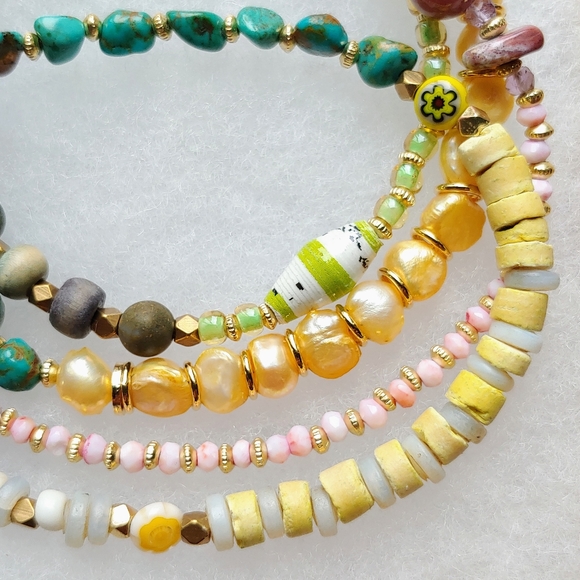 🛑HOLD🛑Convertible Bracelet OR 2 Strand Necklace - Picture 8 of 12